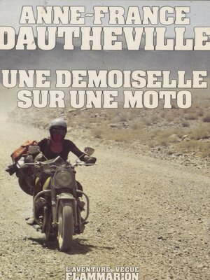 cover image of Une demoiselle sur une moto